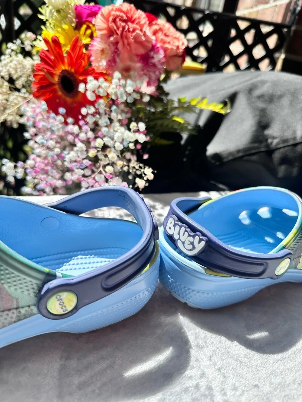 Crocs Kids' Bluey Classic Clogs - Size 1